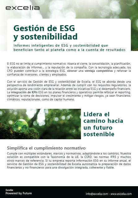 Más información sobre gestión ESG y sostenibilidad